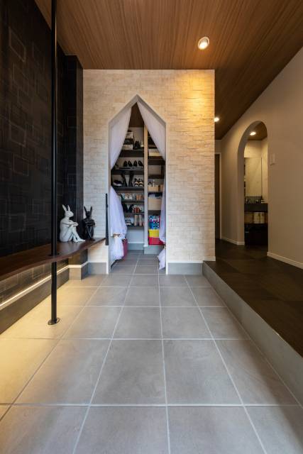 暮らしを整えるSICのある玄関